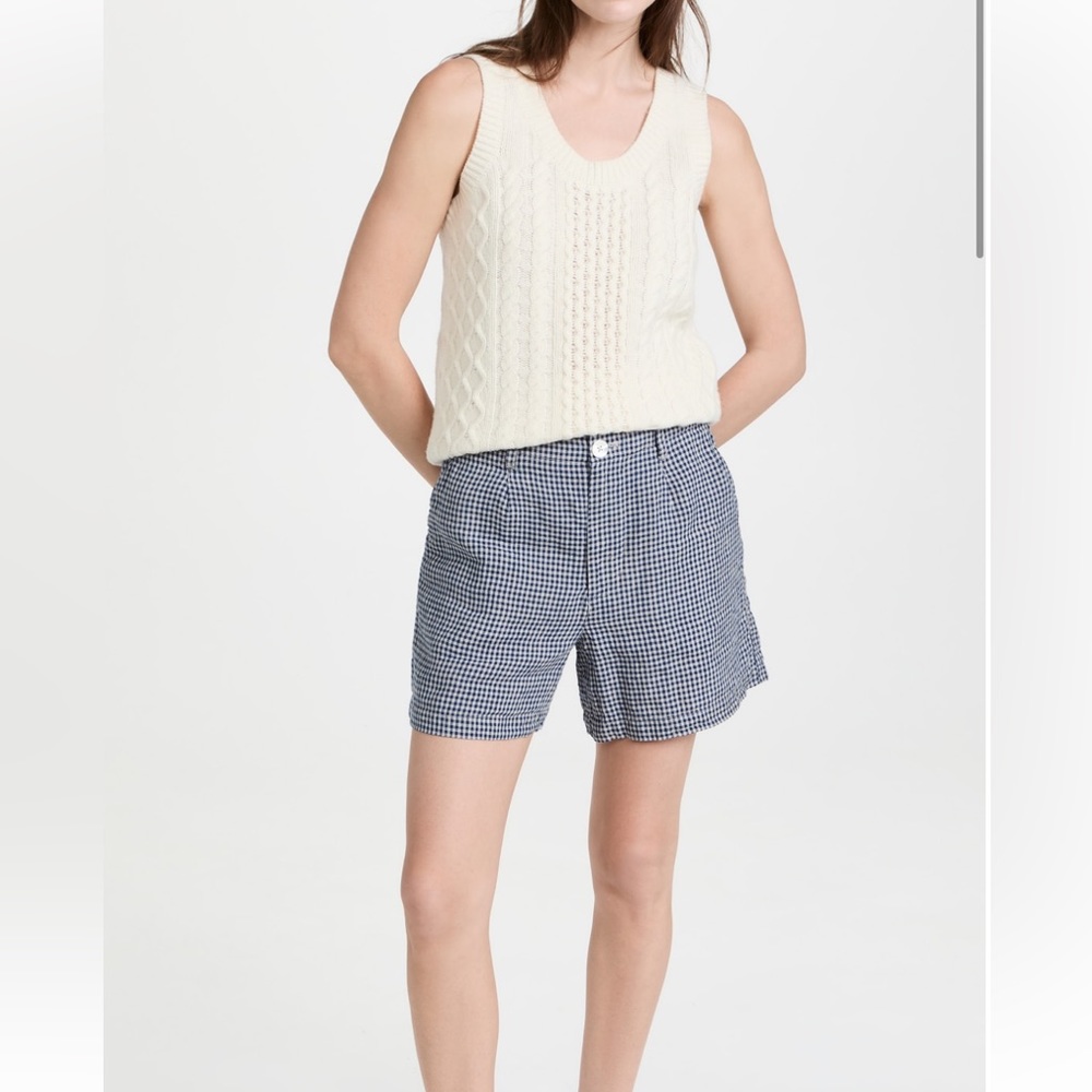 NWT Alex Mill boy short in gingham 4